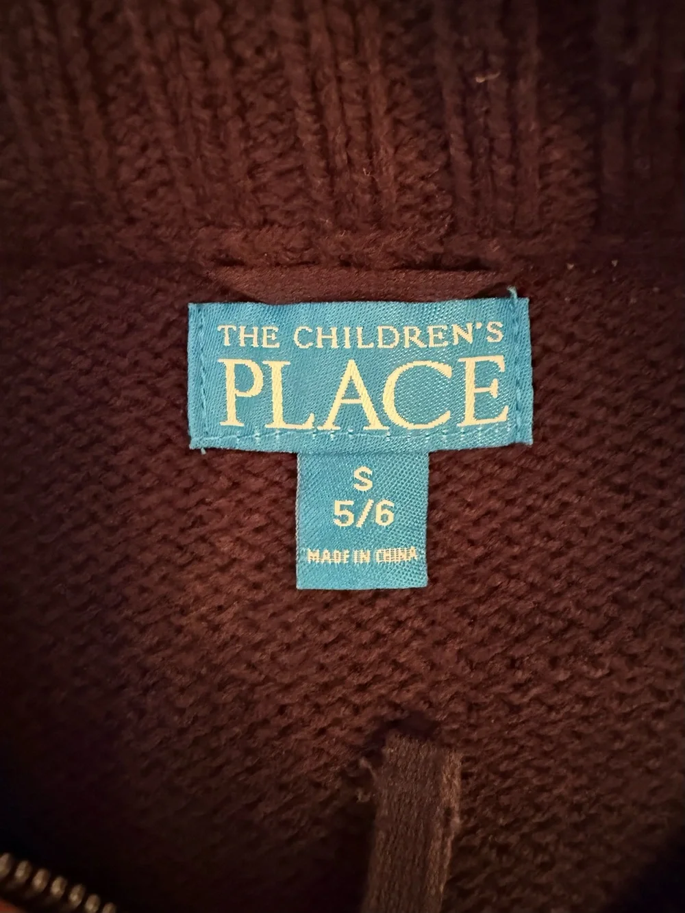 The Children’s Place Boys Size 5/6 Shirt & Navy Sweater 2-Piece Bundle
